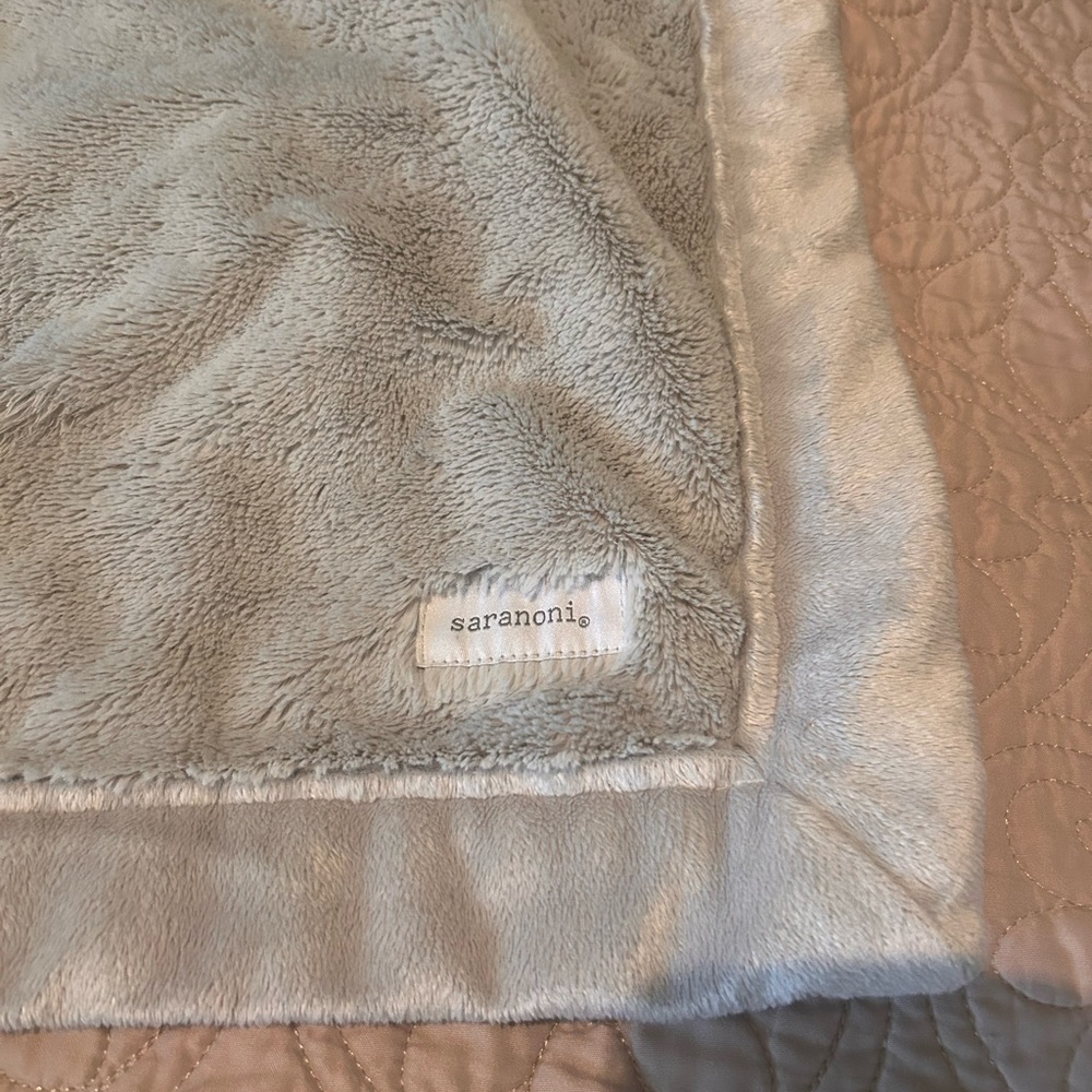 Saranoni mini blanket grey